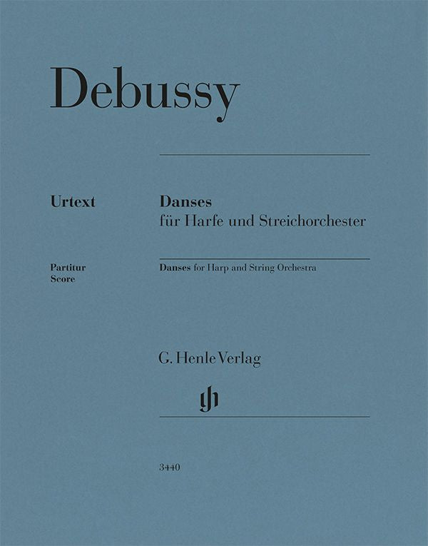 Debussy: Danses for Harp and String Orchestra for Chamber Orchestra  Conductor's Score
