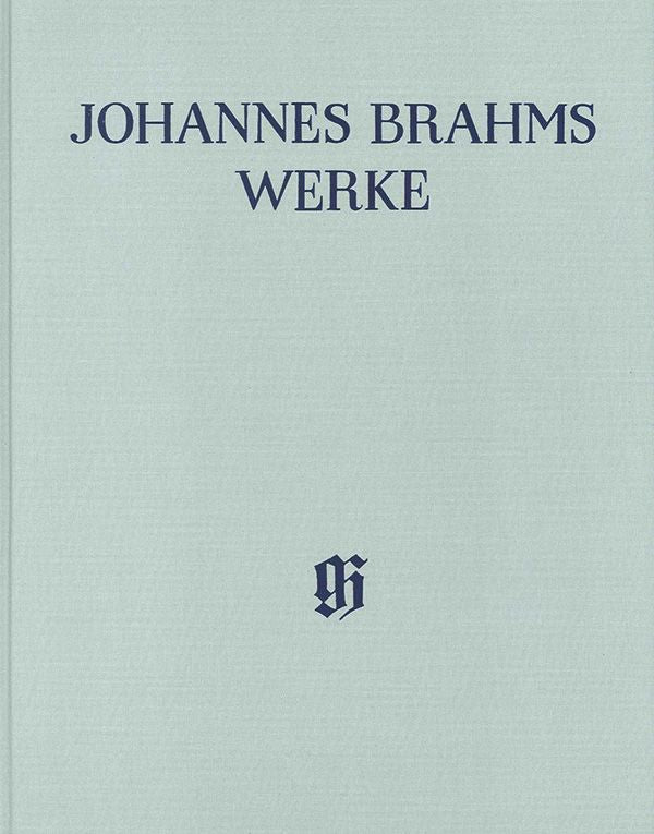 Brahms: Piano Trio No. 2 Op. 87 in C Major; No. 3 Op. 101 in c minor Clothbound