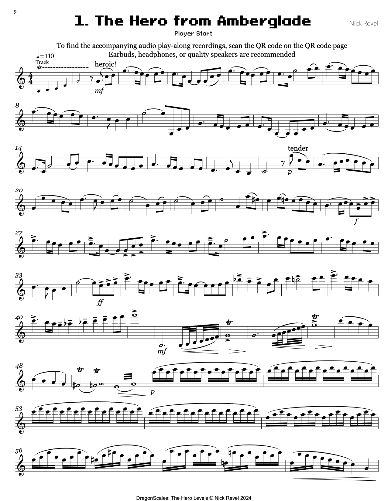 Revel: DragonScales The Hero Levels 25 Fantasy Etudes to Slay Evil, Violin Legend (Level 3)