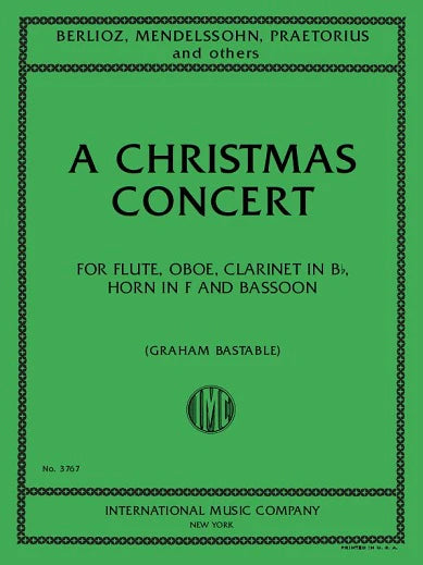 A Christmas Concert for Woodwind Quartet