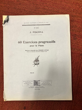 Clearance: Pischna 60 Progressive Exercises (Damaged)