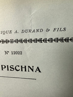 Clearance: Pischna 60 Progressive Exercises (Damaged)