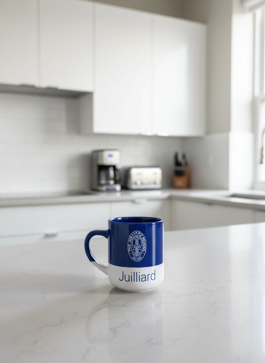 Mug: Juilliard Blue with Seal & Logo