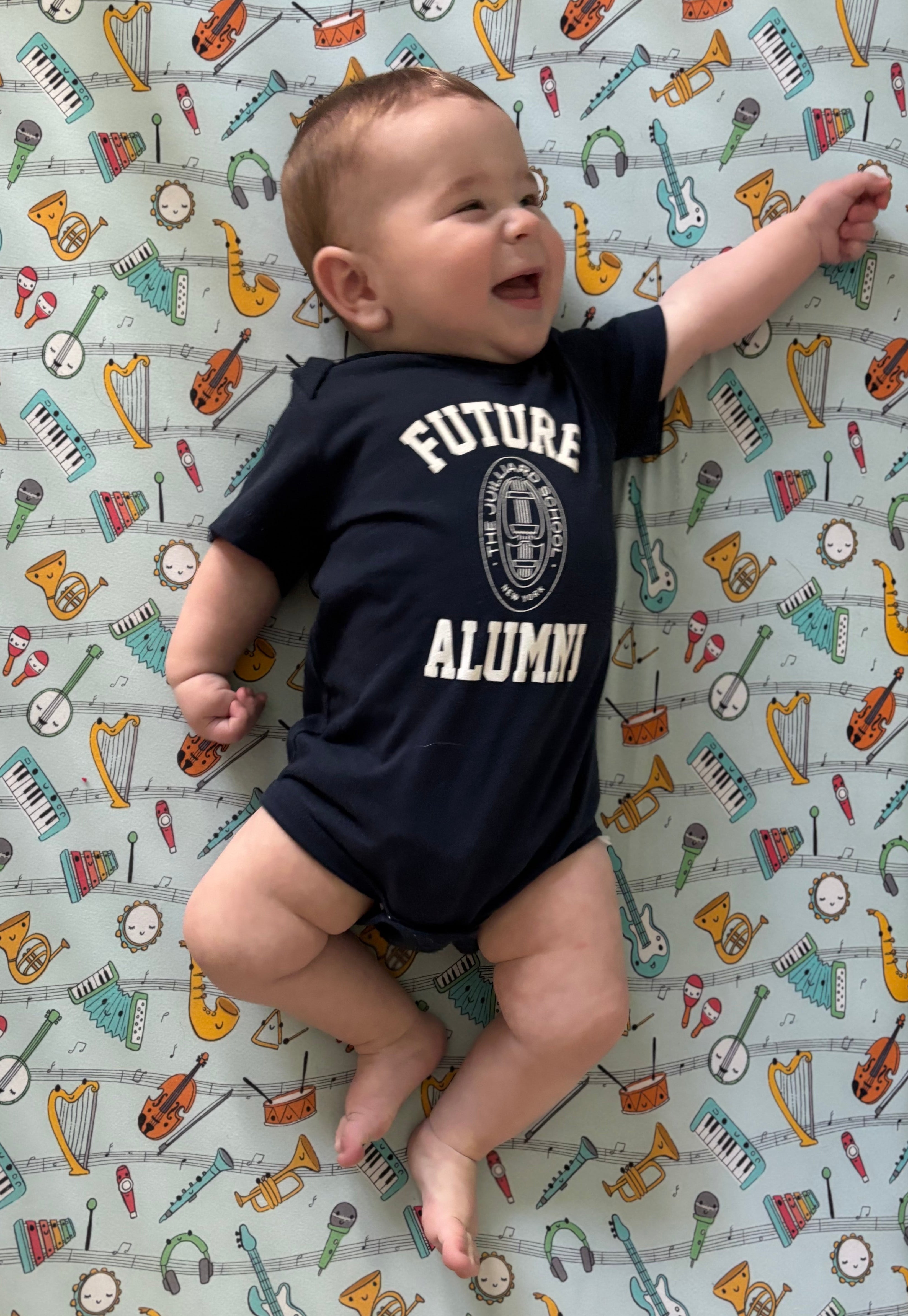 Onesie: Juilliard Baby Future Alumni with seal