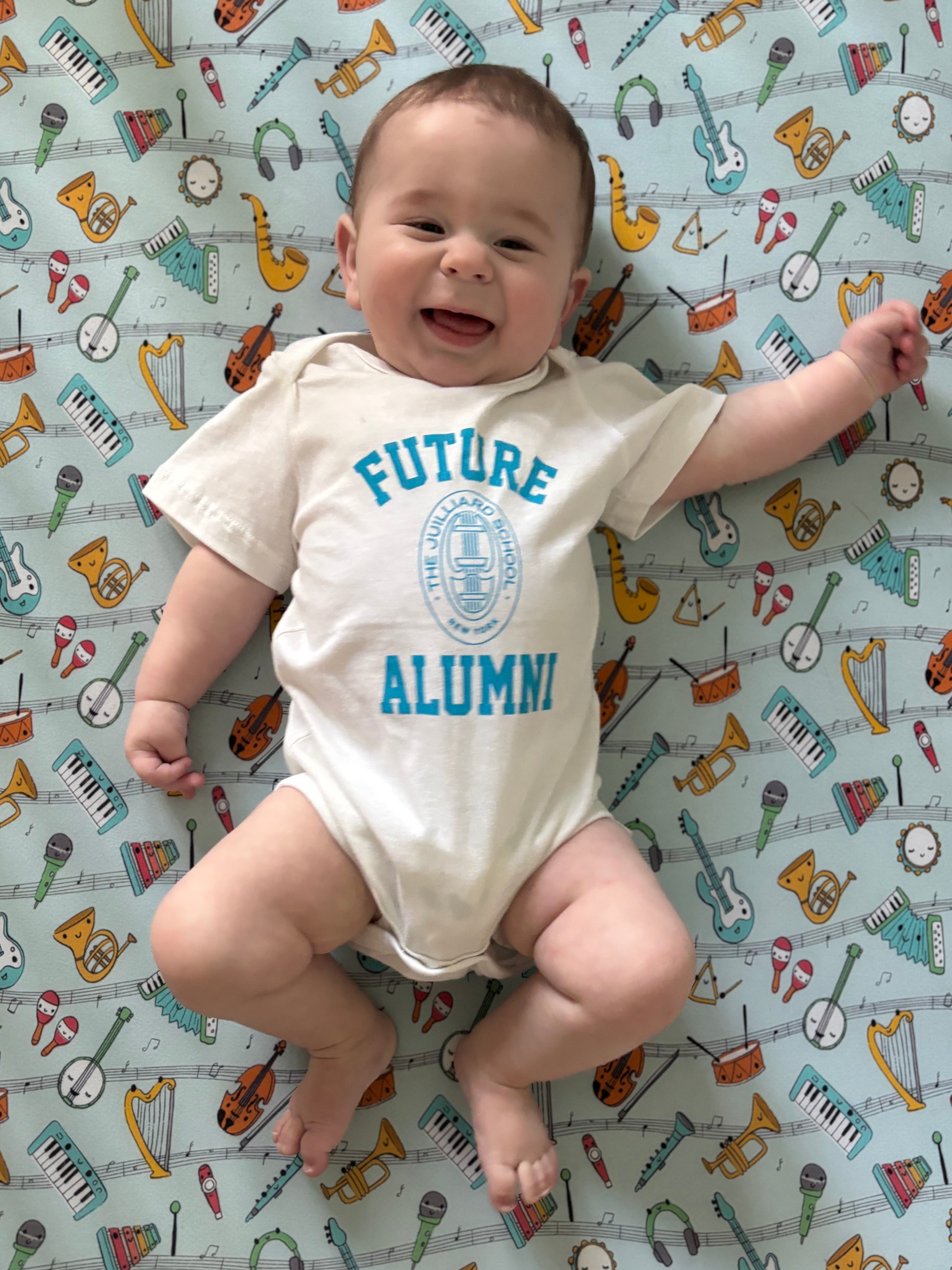 Onesie: Juilliard Baby Future Alumni with seal