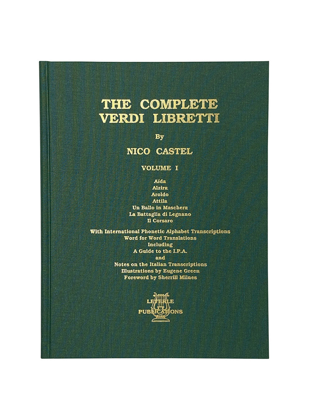 Complete Verdi Libretti Volume 1 (Leyerle Publications) cover
