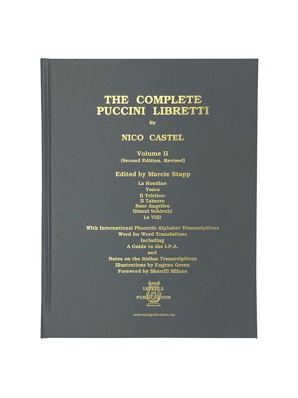 Complete Puccini Libretti Volume 2 (Leyerle Publications) cover