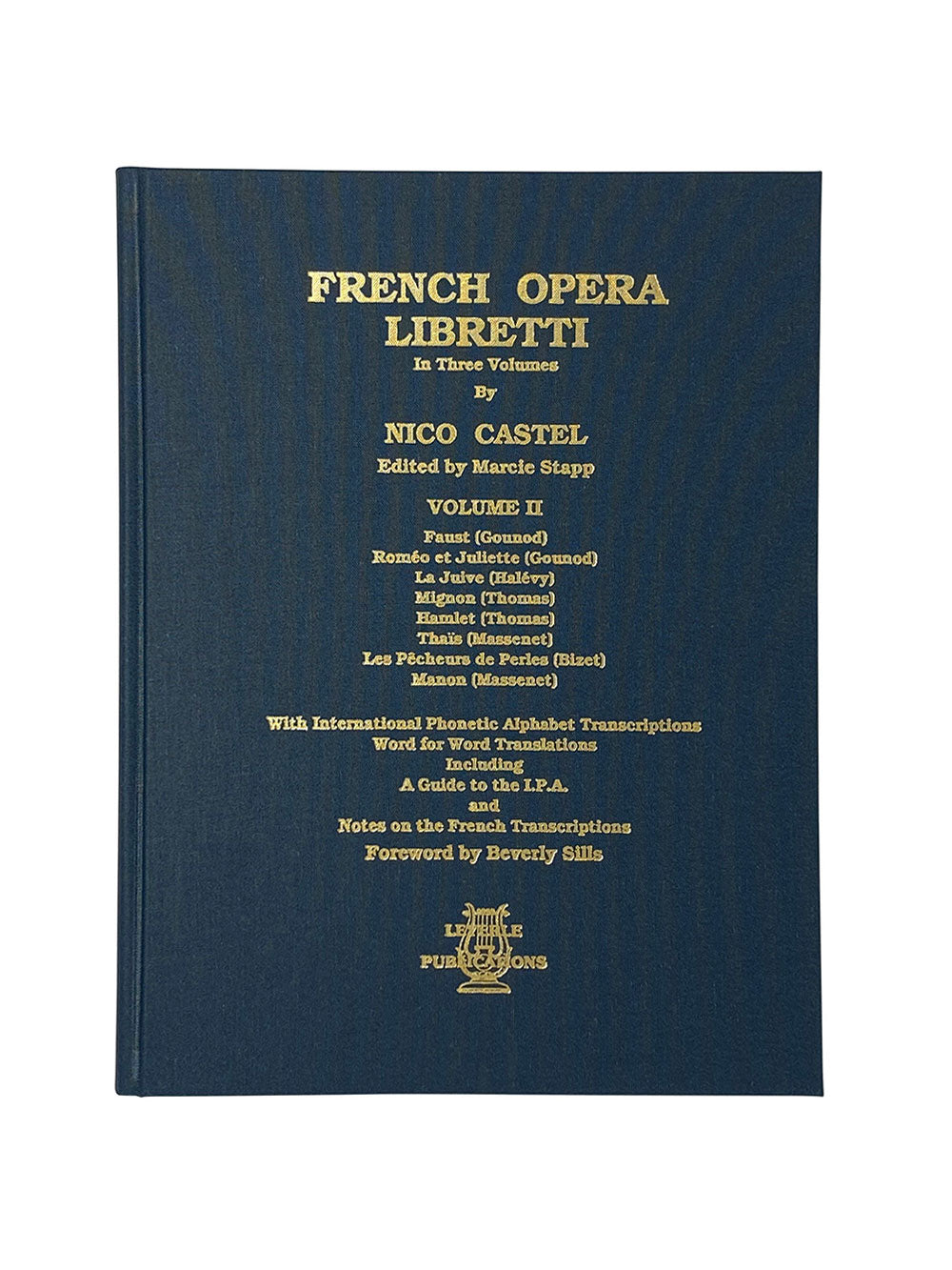 French Opera Libretti Volume 2 (Leyerle Publications) cover