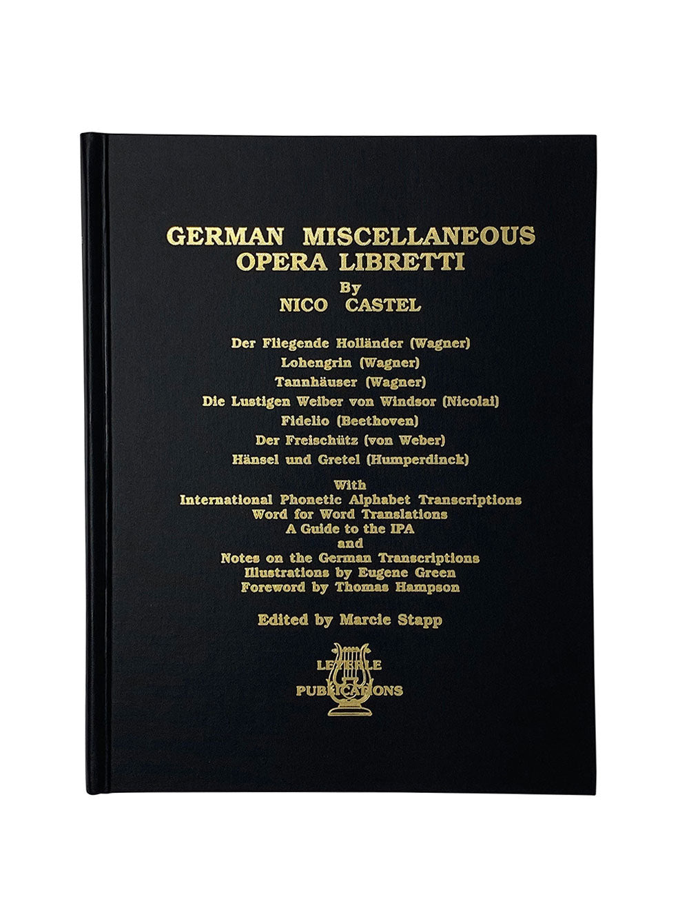 German Miscellaneous Opera Libretti (Leyerle Publications) cover
