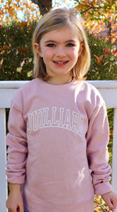 Sweatshirt: Juilliard Crew YOUTH essential 2.0 (Pink)