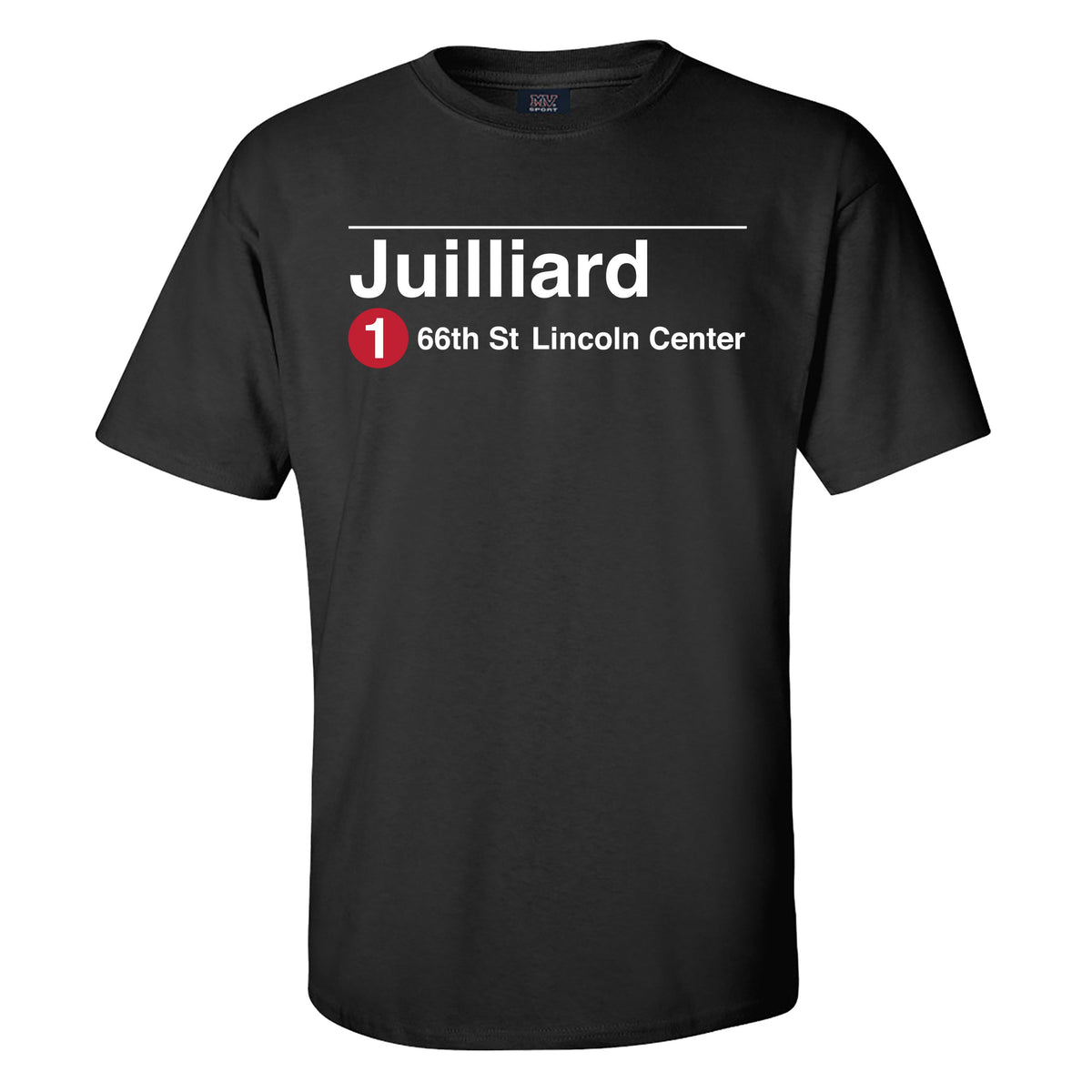 T-shirt: Juilliard Subway tee 66th Street