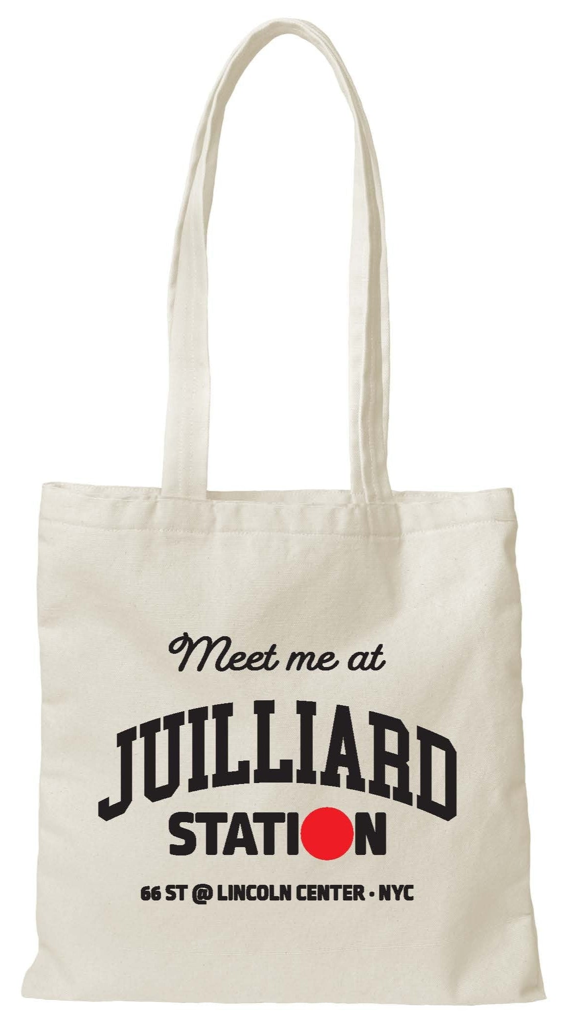 Tote Bag: Meet Me At Juilliard Station