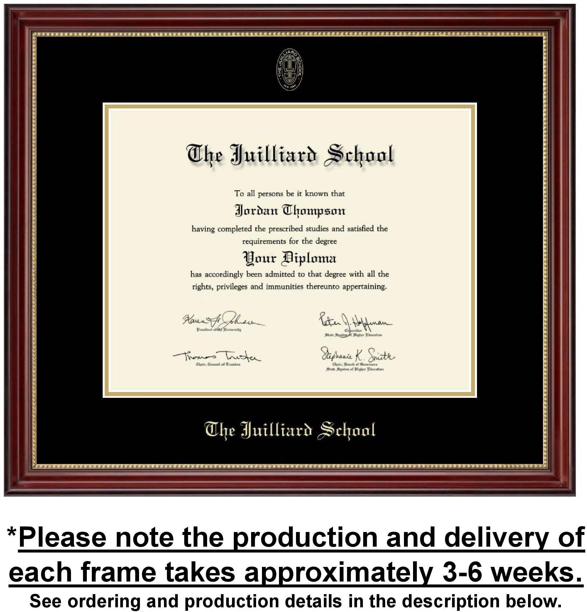 Diploma Frame: Juilliard Kensington Gold (431343)*
