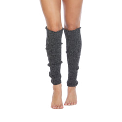 Leg Warmers: Cable Knit 22"