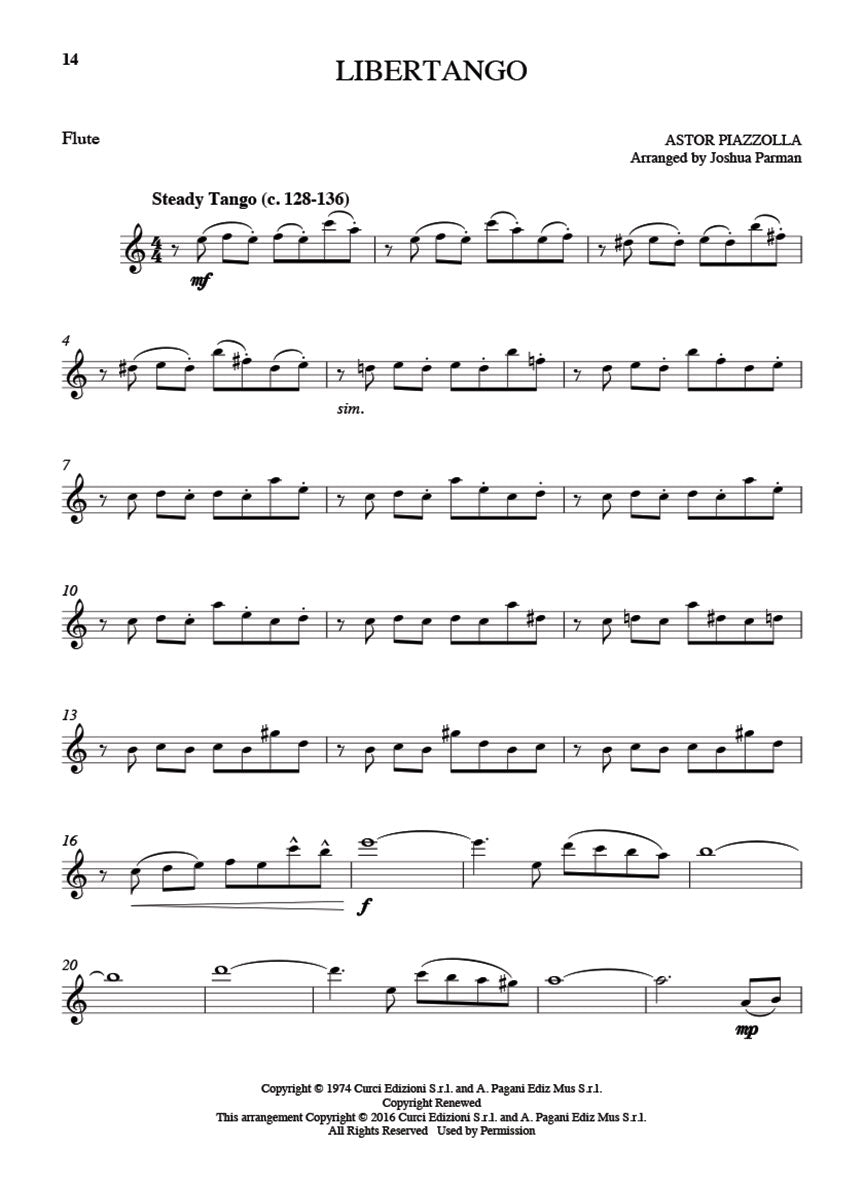 Piazzolla 25 Tangos for Flute and Piano