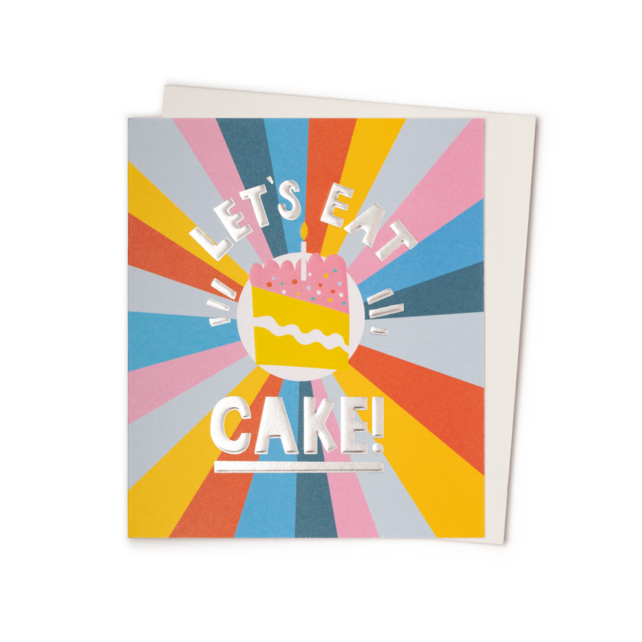 Card: Let's Eat Cake - Birthday Card