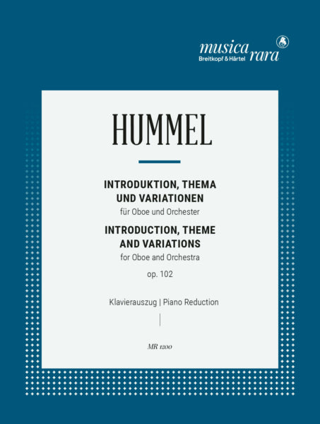 Hummel Introduction, Theme and Variations Op. 102