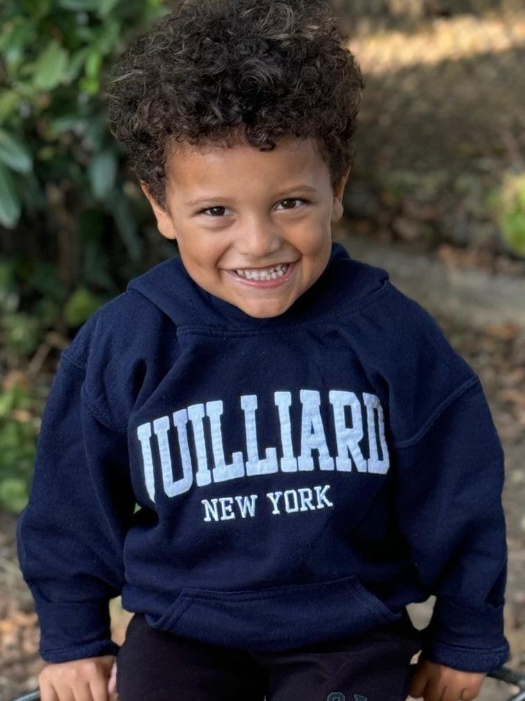 Sweatshirt: Juilliard New York Classic Hood YOUTH FINAL SALE / CLEARANCE