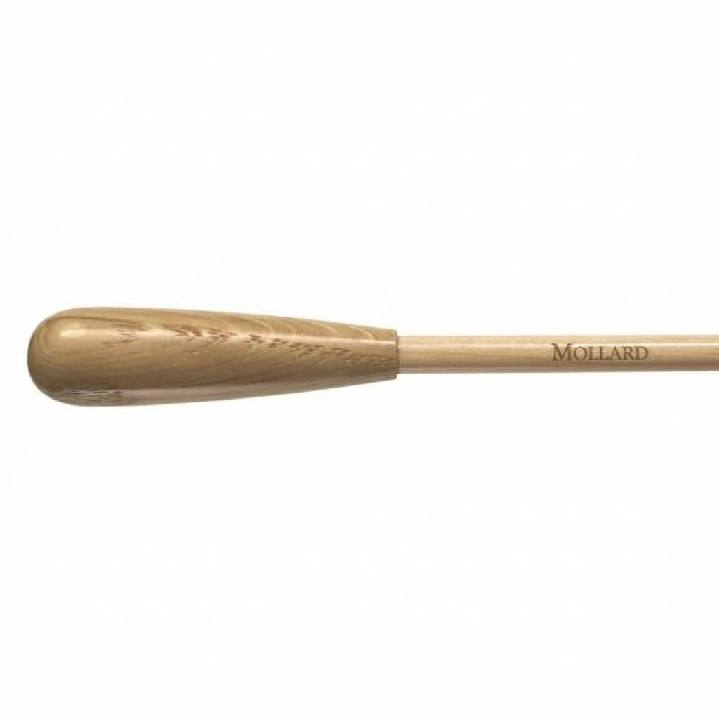Mollard P Series baton with white oak handle and natural shaft