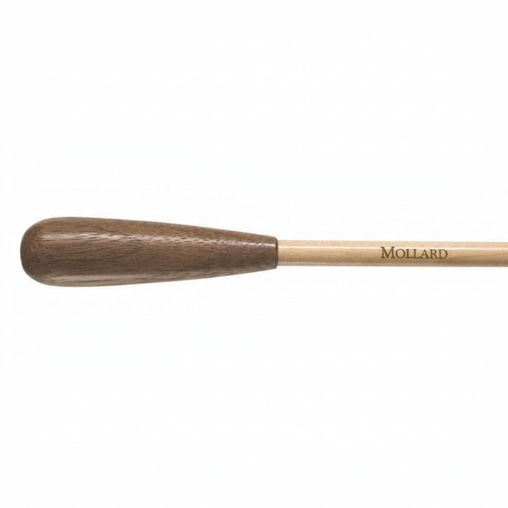 Mollard P Series baton with walnut handle and natural shaft