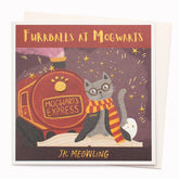 Card: Furballs at Mogwarts (Blank Inside)