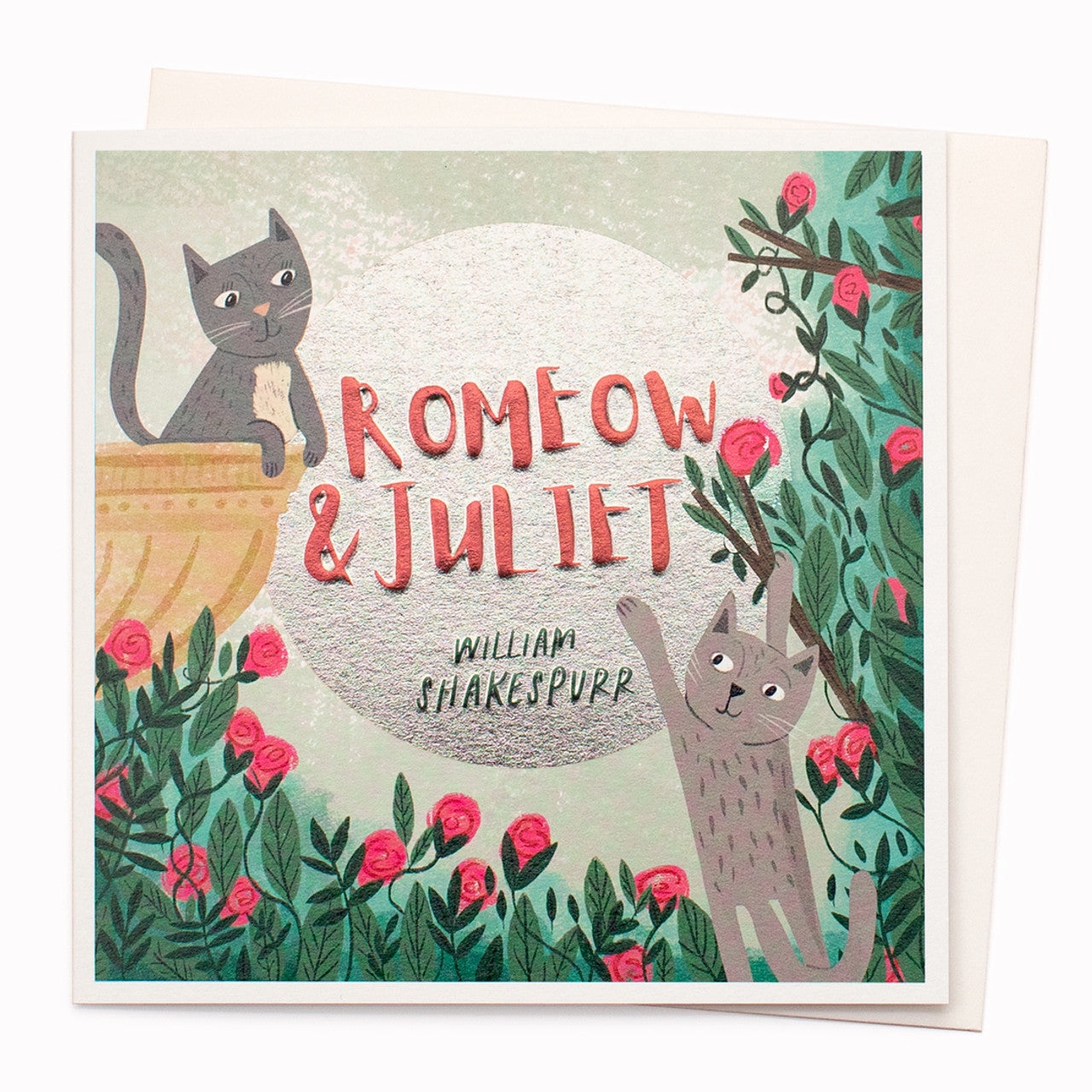 Card: Romeow and Juliet (Blank Inside) (Out of Print)