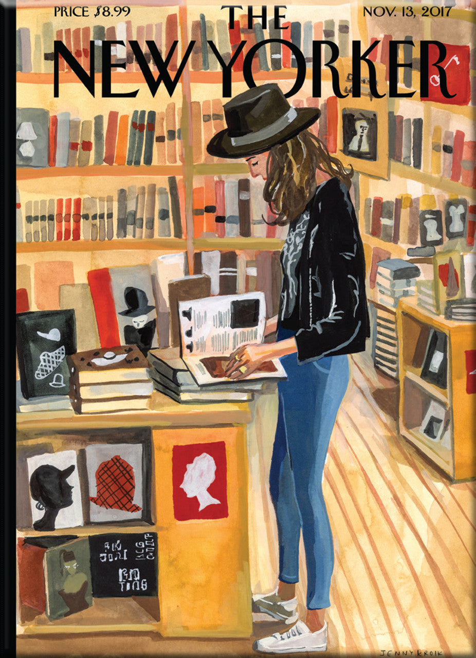 Magnet: The Strand - New Yorker Cover (2.5" x 3.5")