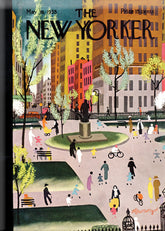 Magnet: City Park - New Yorker Cover (2.5" x 3.5")