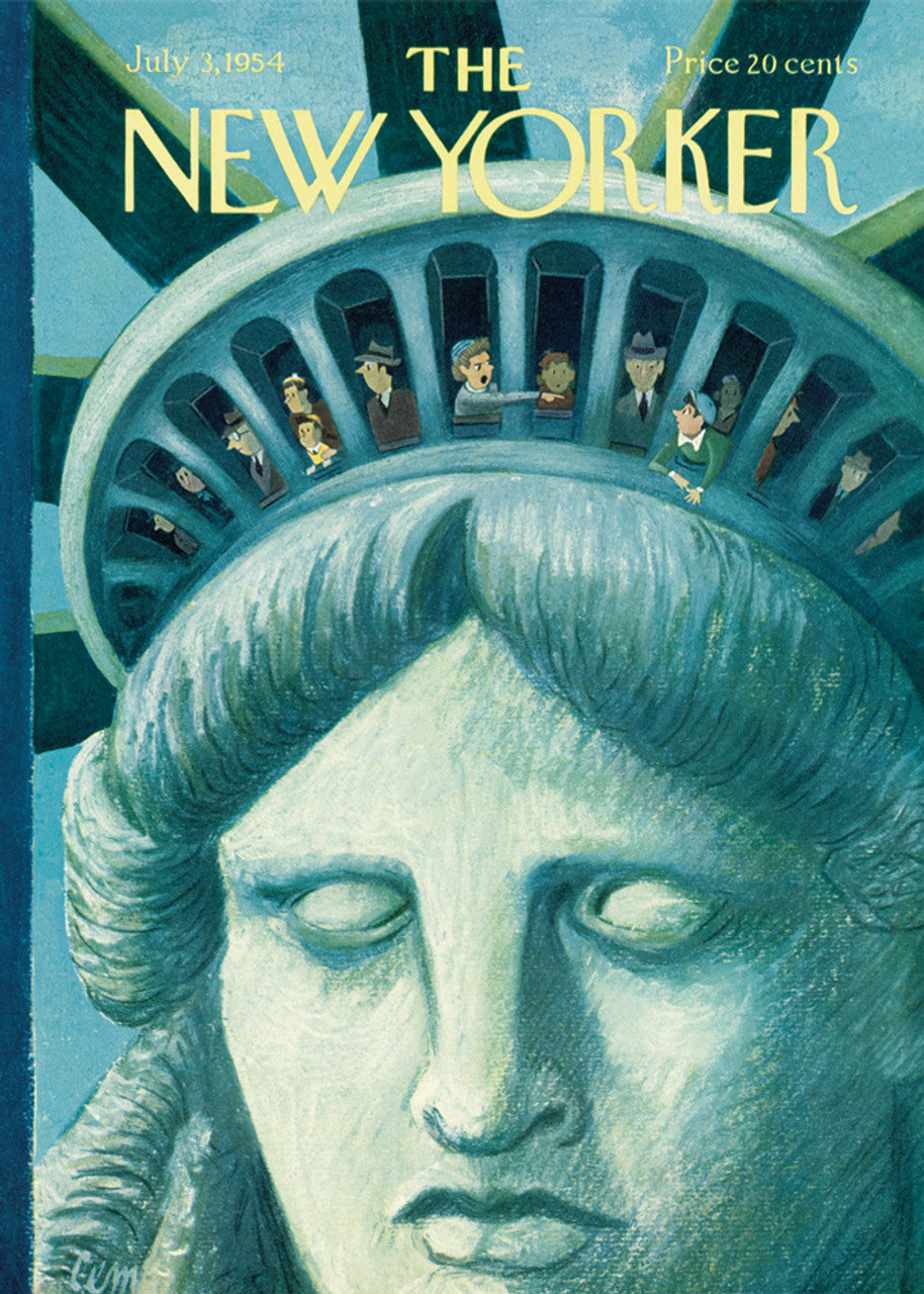 Card: Lady Liberty - New Yorker Card (Blank Inside)