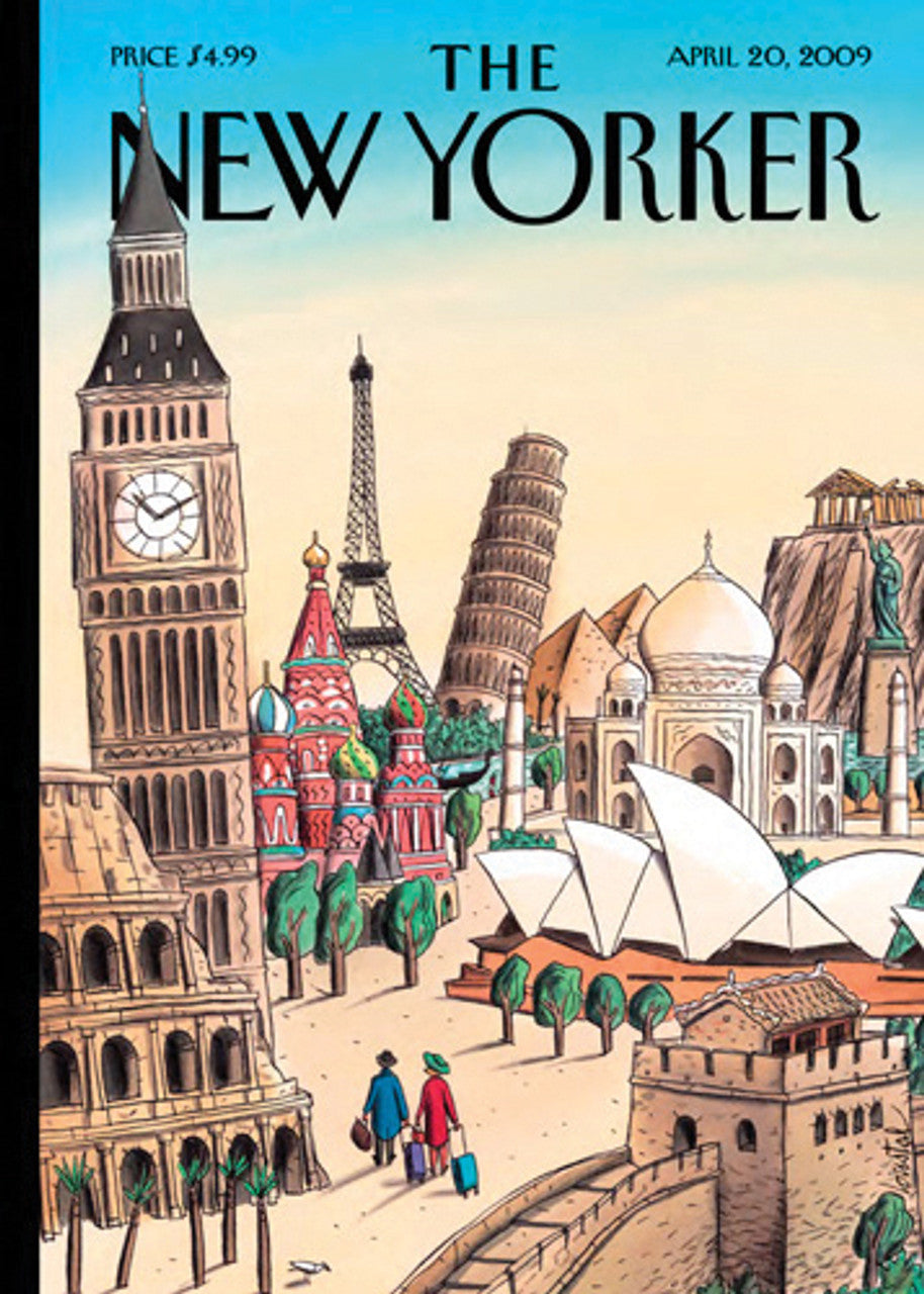 Card: Cities of the World - New Yorker (Blank Inside)