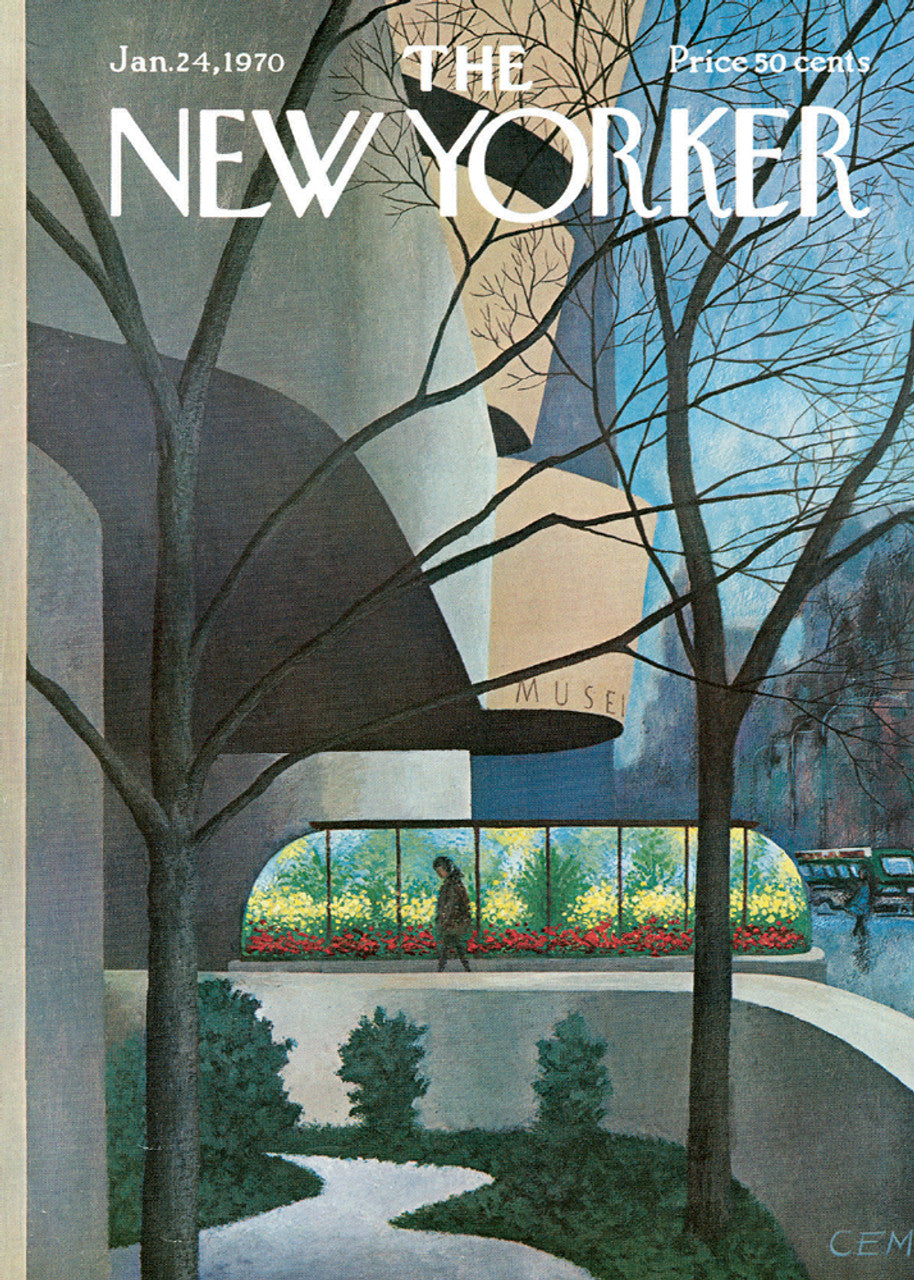 Card: Guggenheim - New Yorker Cover (Blank Inside)