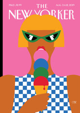 Card: Taste of Summer - New Yorker Cover (Blank Inside)