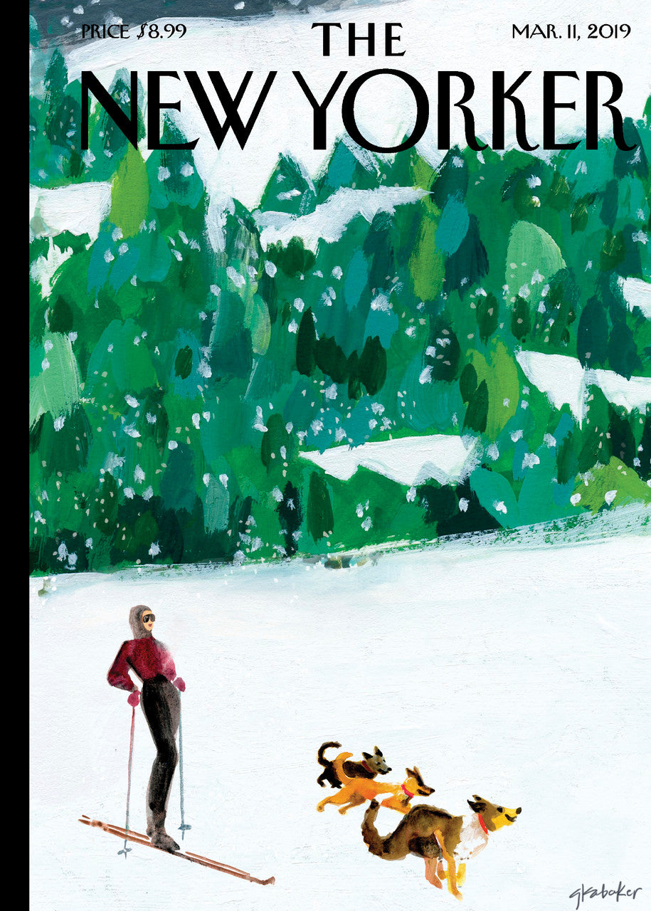 Card: Off the Path - New Yorker Card (Inside: "Warm Wishes This Holiday Season and Throughout the Year")