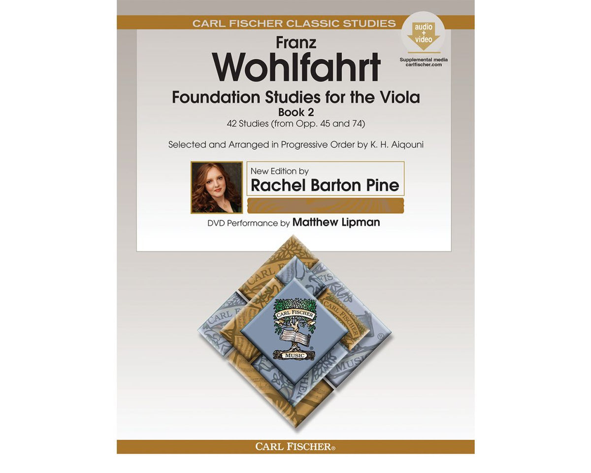 Wohlfahrt Foundation Studies for the Viola, Book 2 42 Studies (from Opp. 45 and 74)