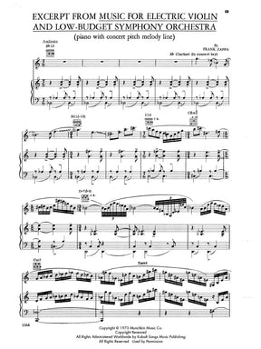 Zappa, Frank - Songbook Vol. 1