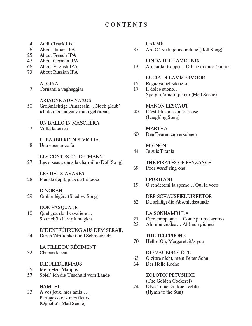 Diction Coach - Coloratura