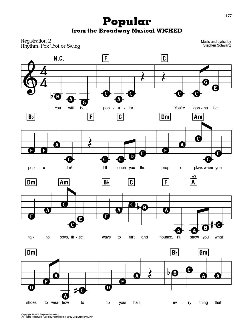 Best Broadway Songs Ever - E-Z Play Today Vol. 203