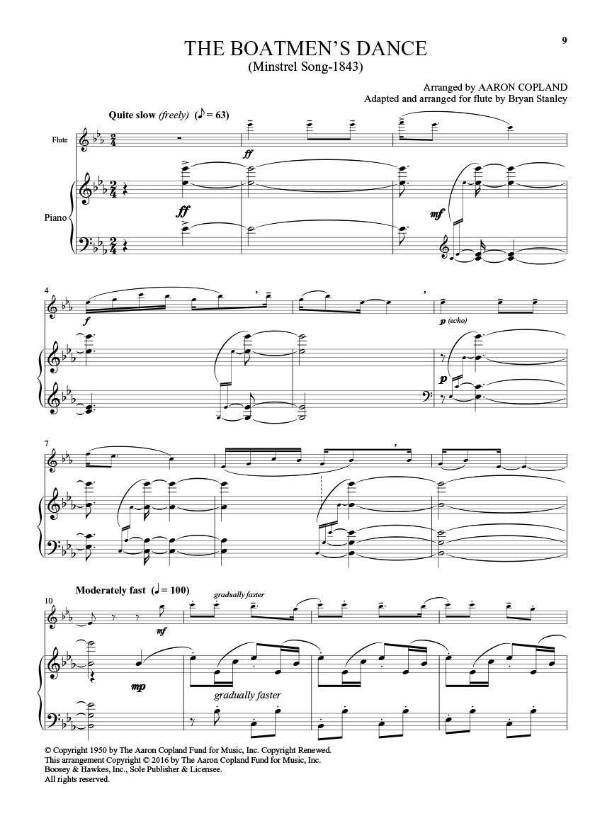 Copland: Old American Songs - Flute