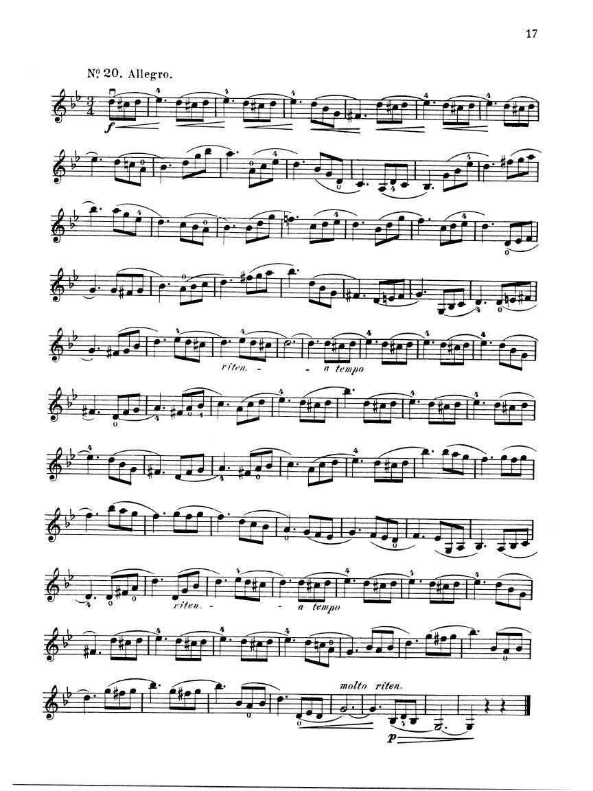 Wohlfahrt 60 Studies, Op. 45 Complete for the Violin