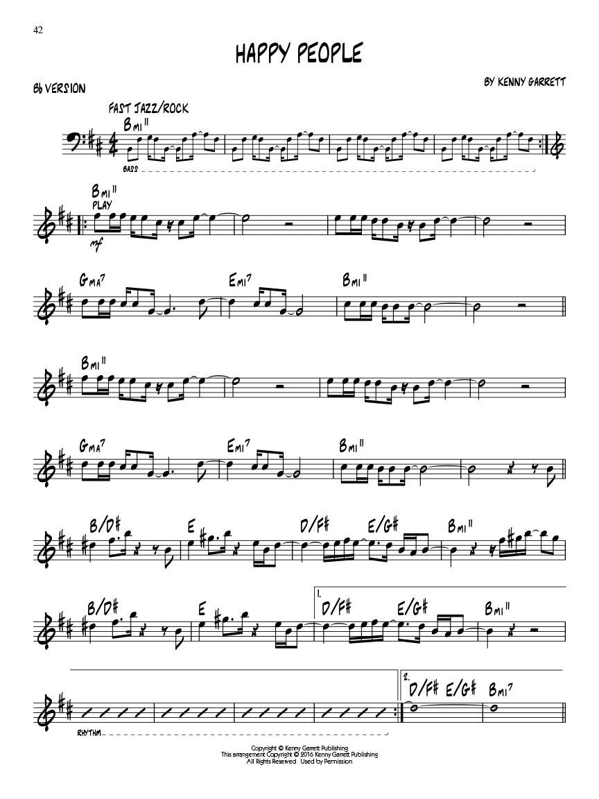 Garrett, Kenny - Jazz Play-Along Vol. 153