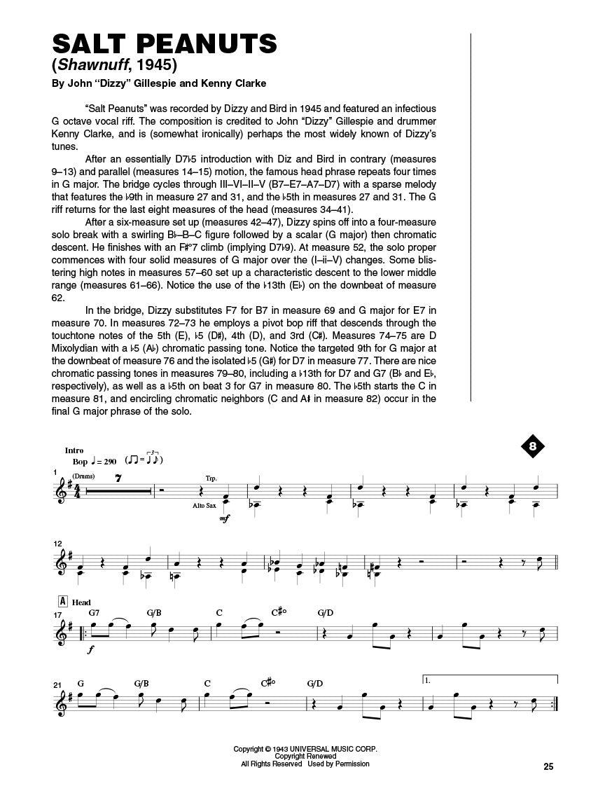 Gillespie, Dizzy - Trumpet Signature Licks