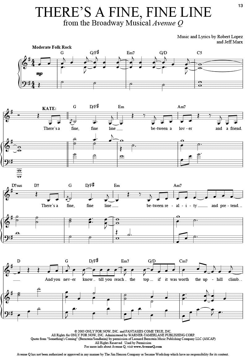 Contemporary Theatre Songs - Belter/mezzo-soprano Songs from the 21st Century