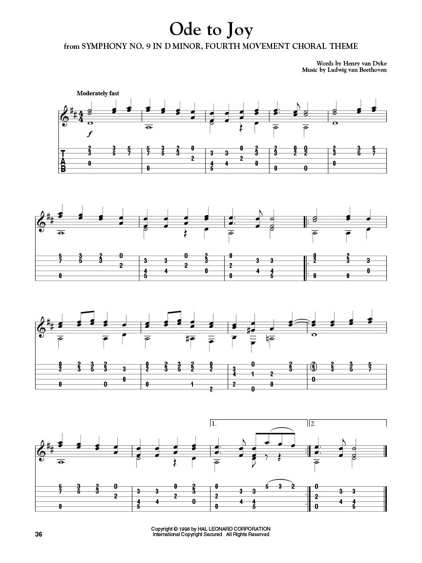 Wedding Songs for Classical Guitar