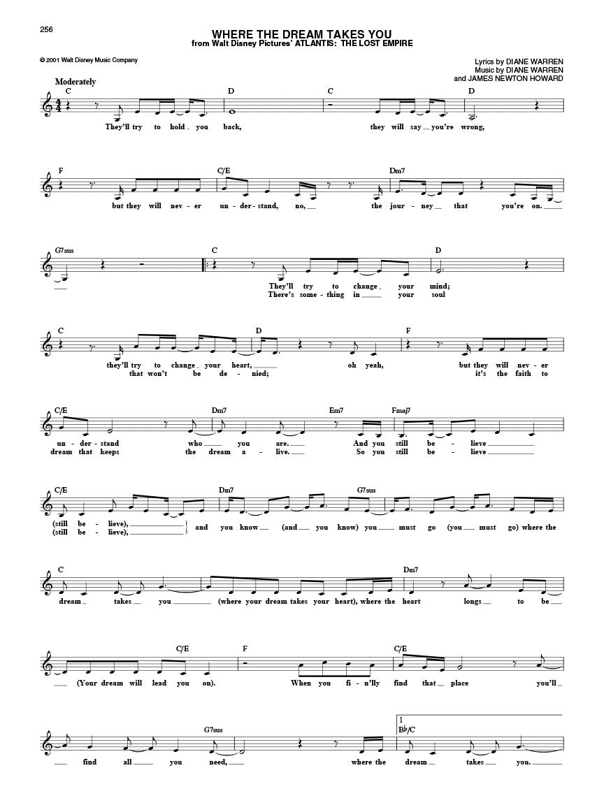 Disney Fake Book, The 4th Edition