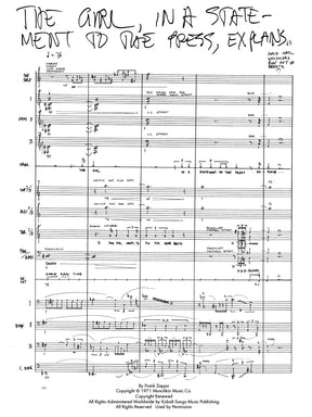 Zappa, Frank - Songbook Vol. 1