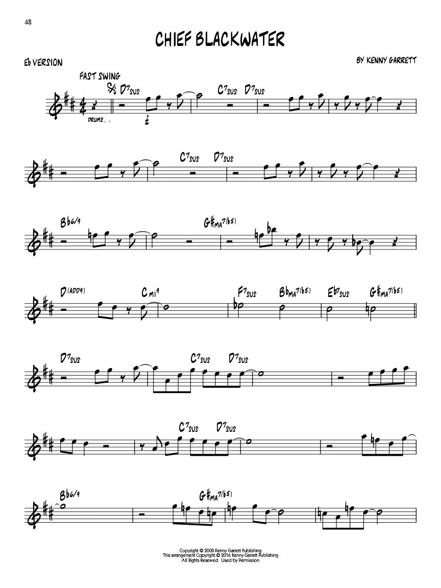 Garrett, Kenny - Jazz Play-Along Vol. 153