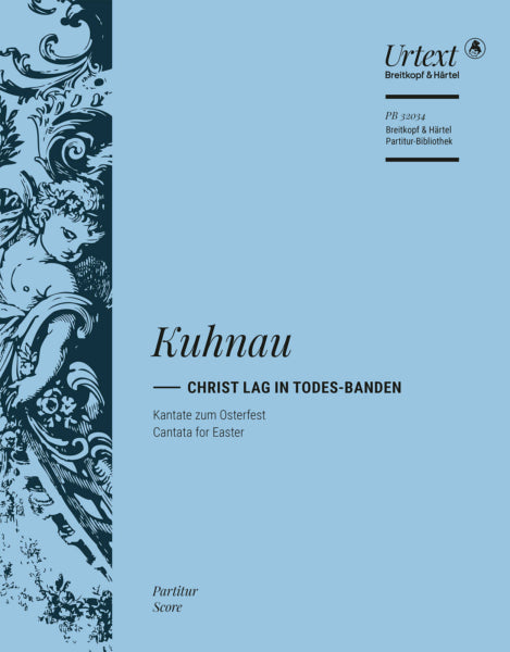 Kuhnau Christ lag in Todes-Banden - Vocal Score