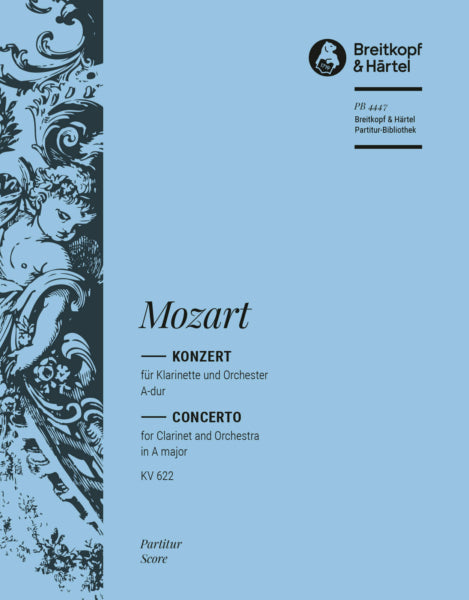 Mozart Clarinet Concerto in A major K. 622 Full Score