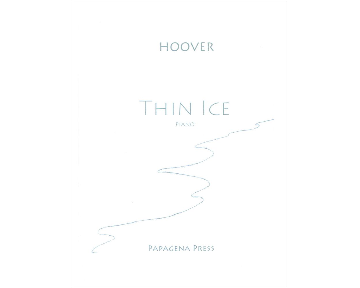 Hoover Thin Ice - Solo Piano