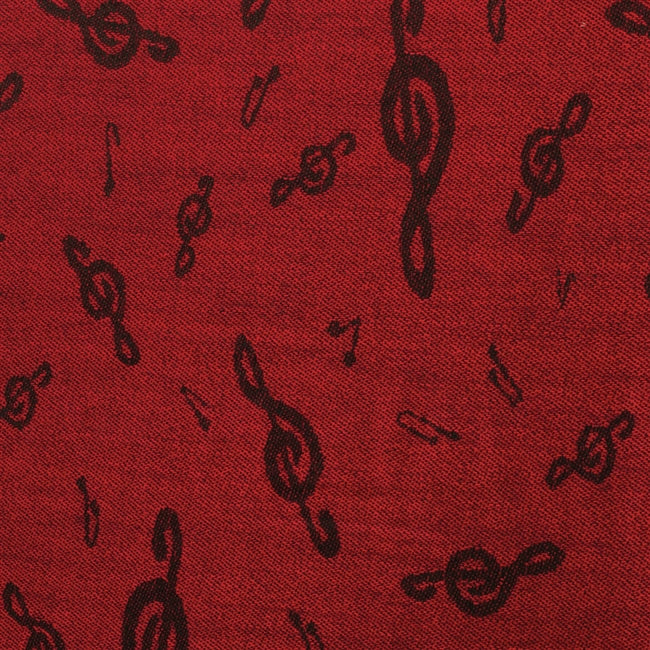 Scarf: Pashmina - Various Colors with Treble Clefs
